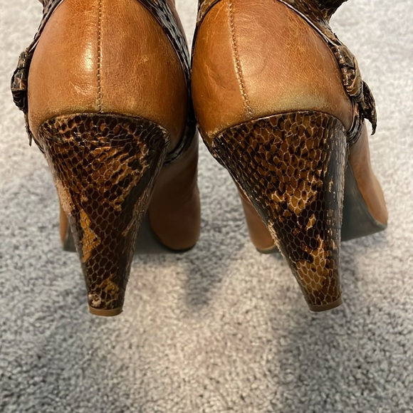 Aldo snakeskin and leather heel - Picture 3 of 7